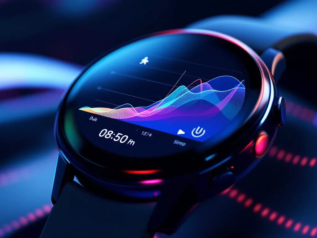 une montre connectée