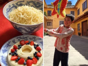 gâteau d'anniversaire dans d'autres cultures
